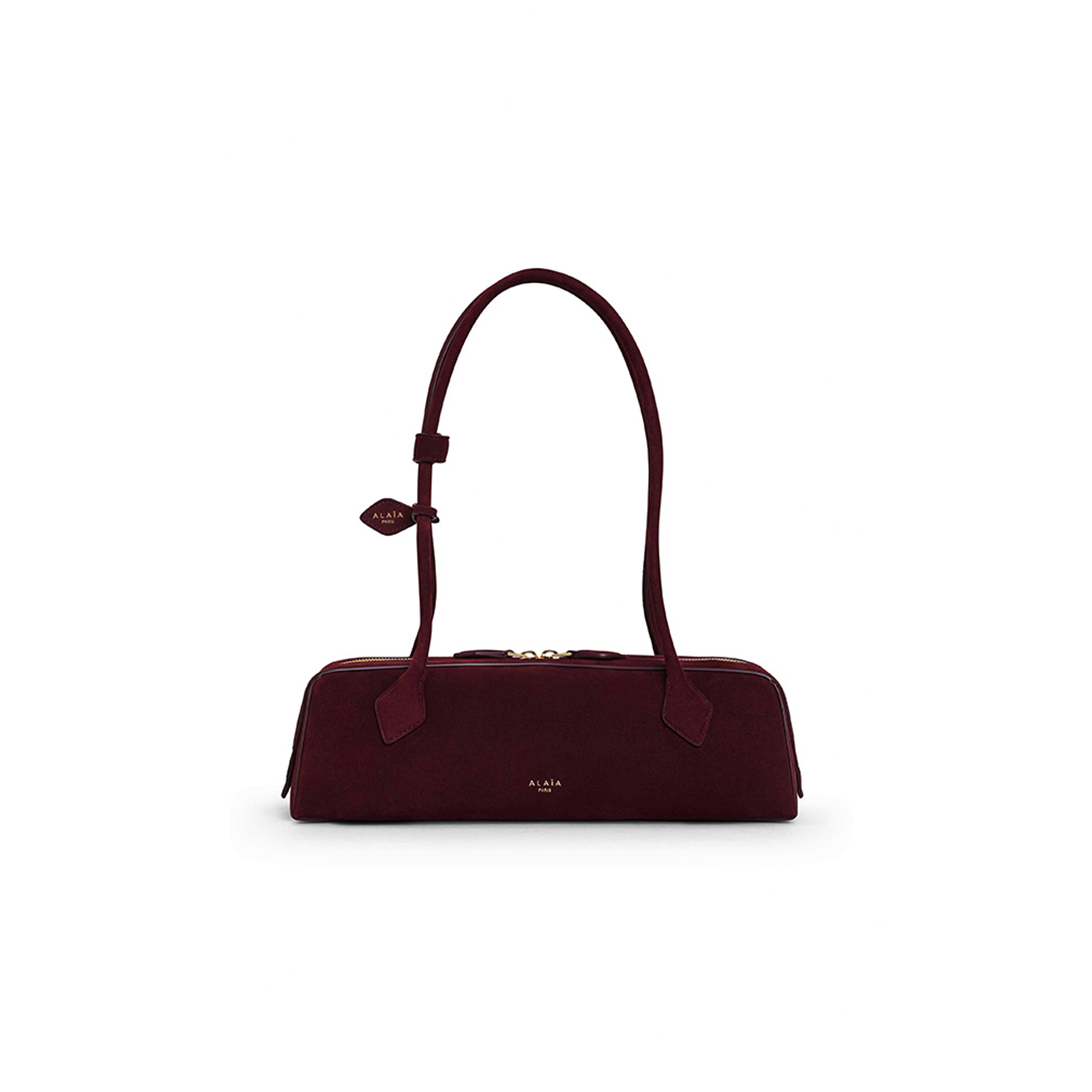 ALAÏA LE TECKEL MEDIUM BAG IN NUBUCK AA1S06033CA328 (33*11*10cm)